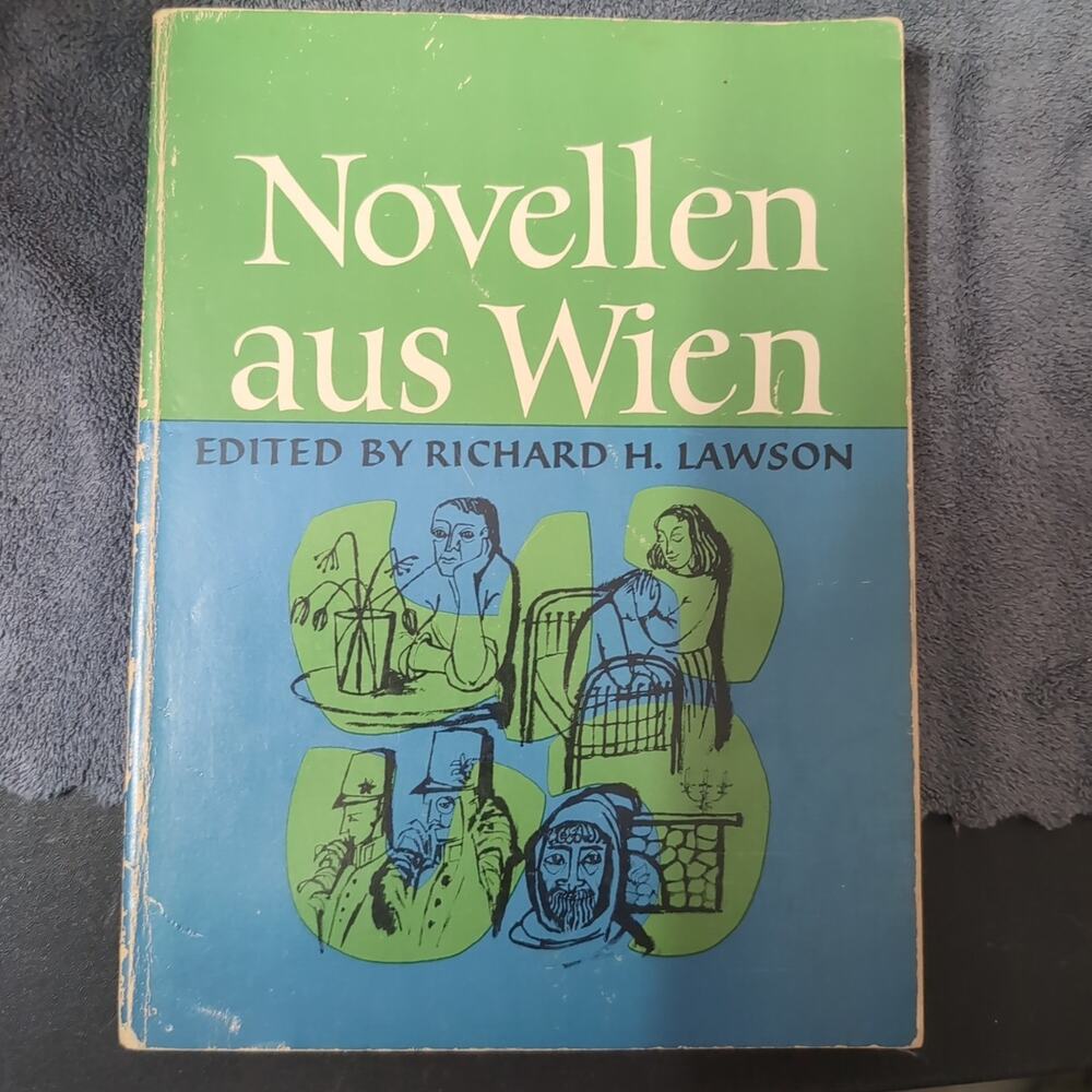 Novellen aus Wien" (Novels from Vienna), edited by Richard H. Lawson Book German